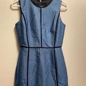 J CREW blue sheath dress